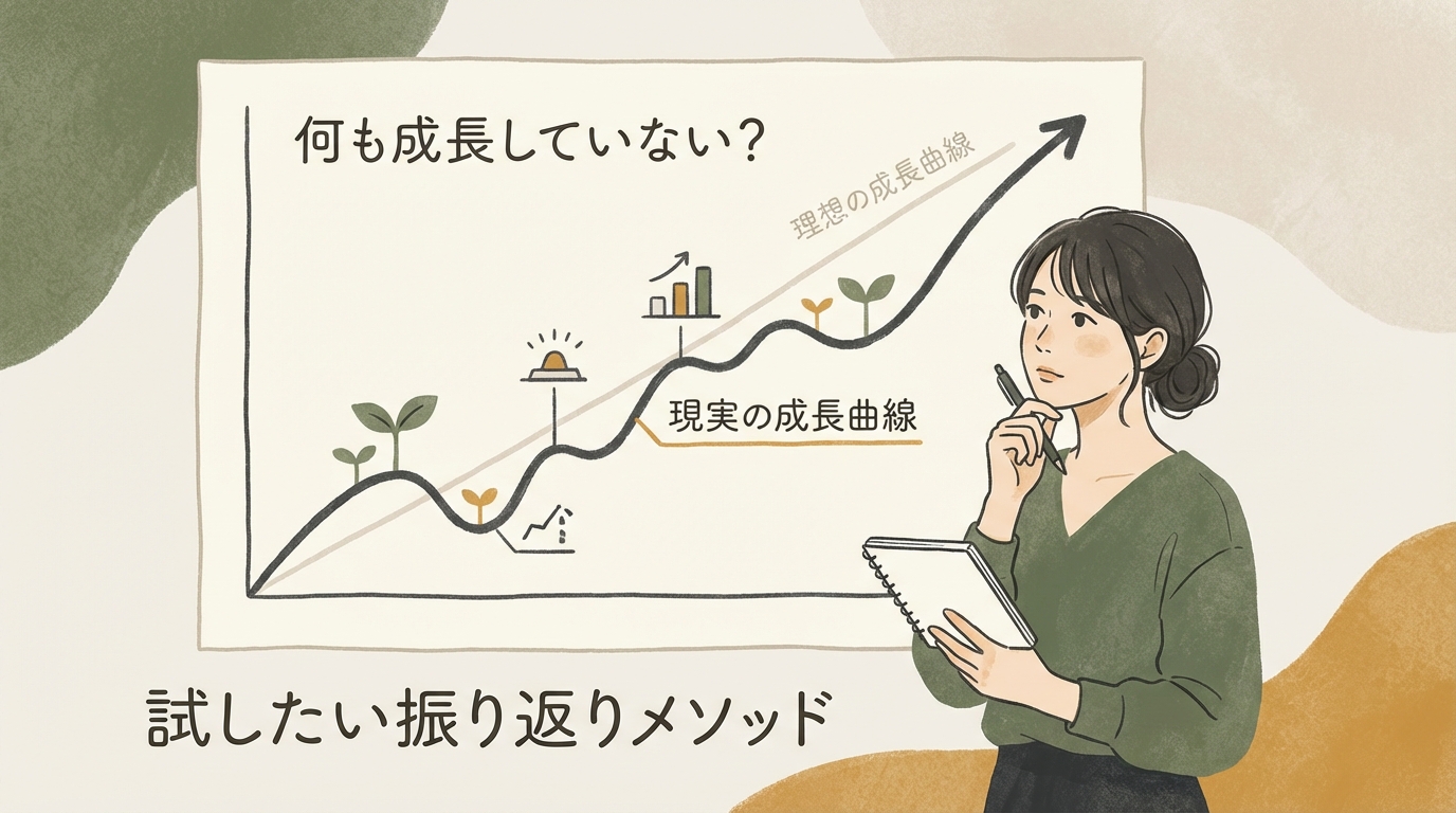 成長曲線のイメージ図