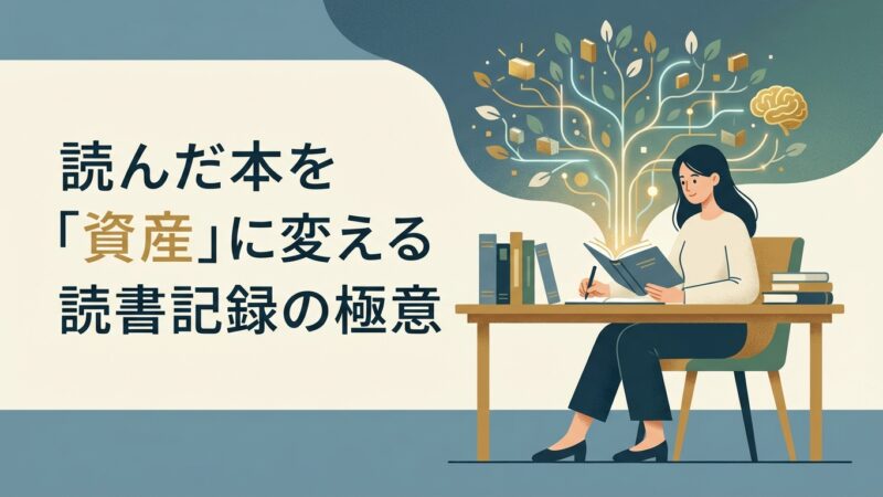 読んだ本を「資産」に変える読書記録の極意