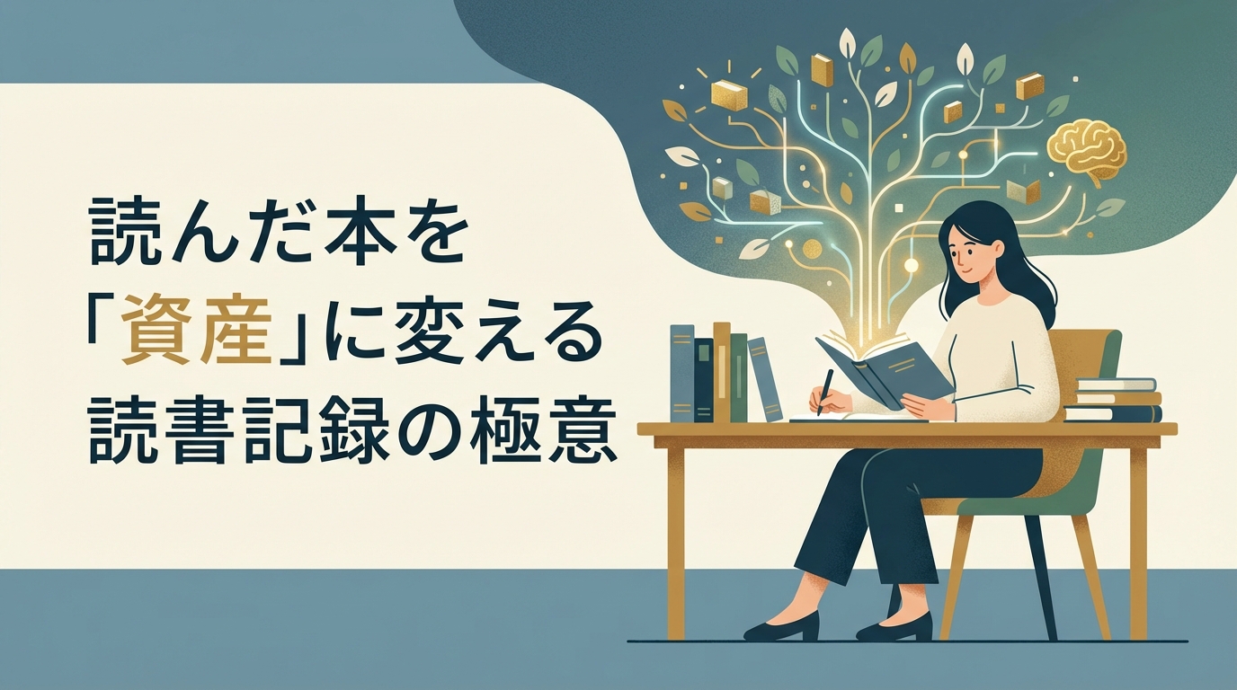 読んだ本を「資産」に変える読書記録の極意